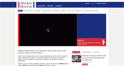 Desktop Screenshot of mackayhannah.com